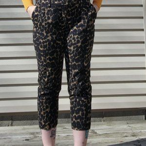 Leopard Work Pants